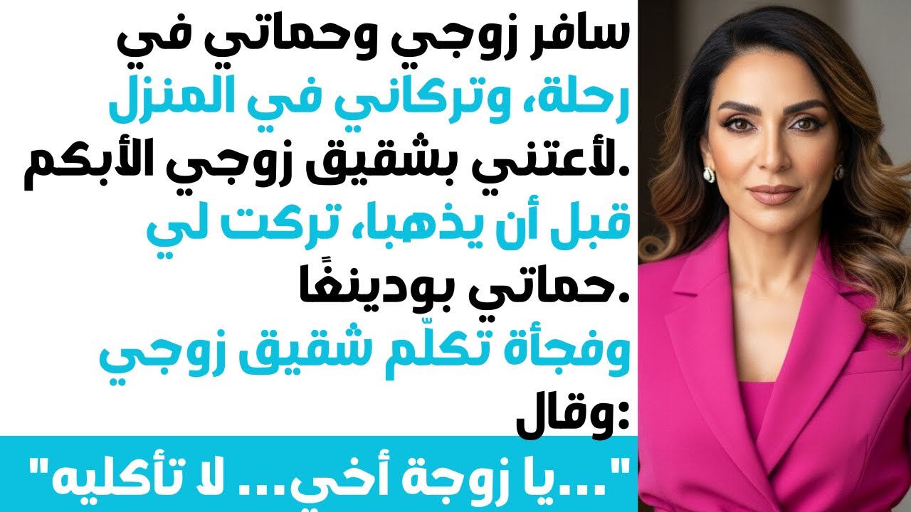 زوجي وحماتي سافروا 🚤 تركوني مع سلفي الأخرس 🤐 فجأة نطق 😱 