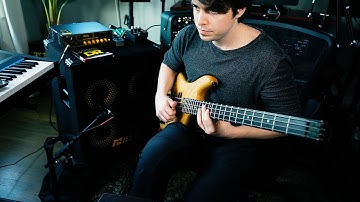 How to string, clean, and tune a HEADLESS BASS guitar (Zon VB4)