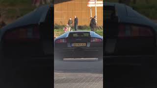 Lovely Sounding Lamborghini Murcielago 6.2 V12 With Straight Pipes Exhaust!