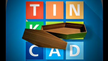 Tinkercad Beginner Tutorial ( Part 19 ) Coffin Halloween Decoration! 3D Modeling!