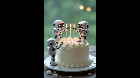 robots cake create #ai #youtubeshorts #viralvideo