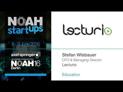 Lecturio - NOAH16 Berlin Startup Competition