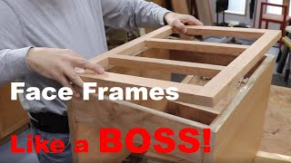 How to Make and Attach Face Frames The Easy Way
