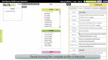 DistilBio Example-Compound Searches