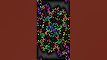 RGB Sierpinski Carpet (S9) Infinite Zoom #fractal
