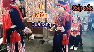 Lễ cấp sắc dao đỏ hà giang| A pú