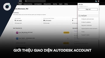 OneCAD | Giới thiệu giao diện Autodesk Account