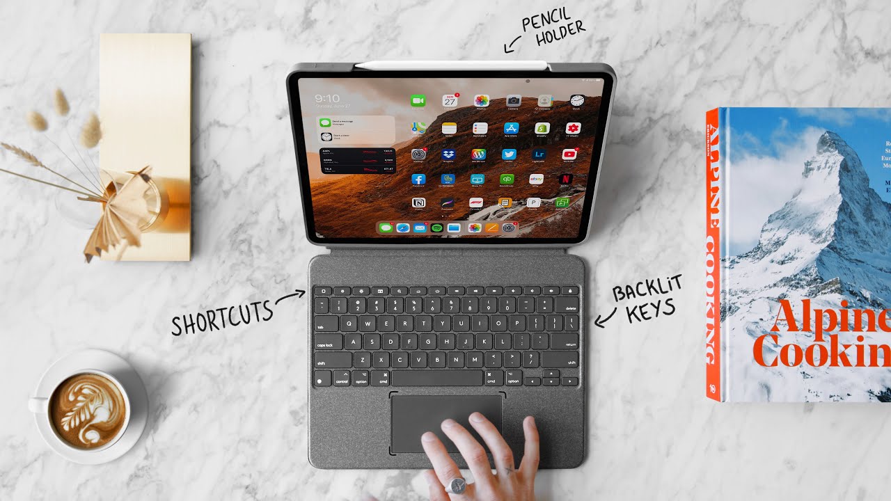 Logitech USキーボード M1 iPad Pro 12.9インチ
