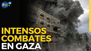 Intensos combates en Gaza pese a la advertencia de EEUU del riesgo de 