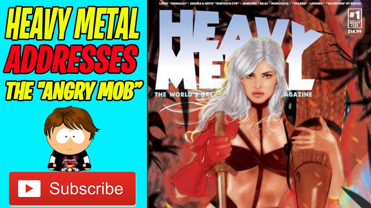 HEAVY METAL MAGAZINE ADDRESSES THE 