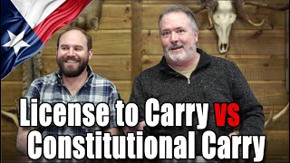 Texas License to Carry VS Constitutional Carry (What's the Difference?)