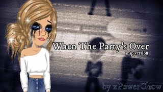 When The Party's Over MSP version