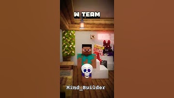 W Team Moment 💀| Minecraft Animation #sigma #minecraft #animation #herobrine #shorts #dream #mrbeast