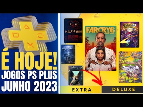 PS Plus Extra e Deluxe Junho 2023: Far Cry 6, TMNT: Shredder's