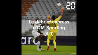 Le debrief express d'OM - Sporting Portugal (4-1)