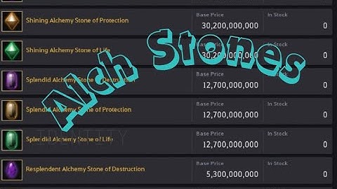 BDO Alchemy stones:  EZ silver or just gambling