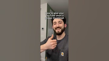 YouTube Shorts thumbnails - How to