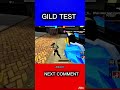GILD TEST ..#gildtest1v2 #firestrikez #gildtest_fire #ZEROXFF #gildtest #freefirelive