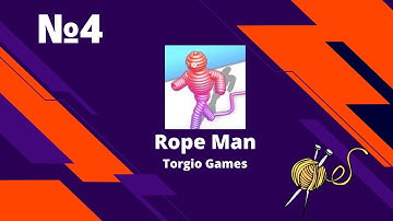 Rope Man - Gameplay Walkthrough - Level 4 (IOS, Android)