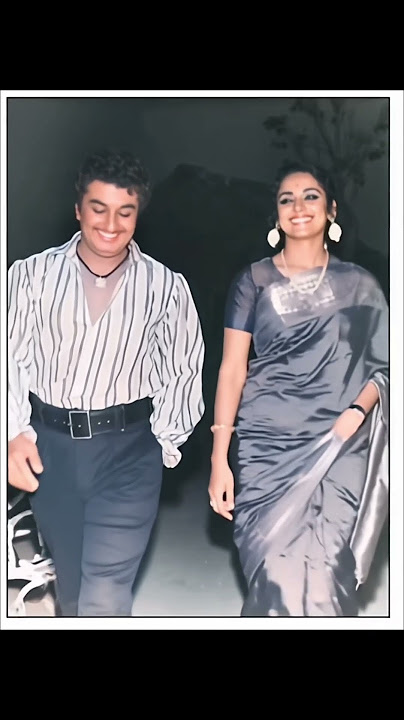 Rare Old picture of MGR and Hema Malini #makkalthilakammgr #mgr #hemamalini