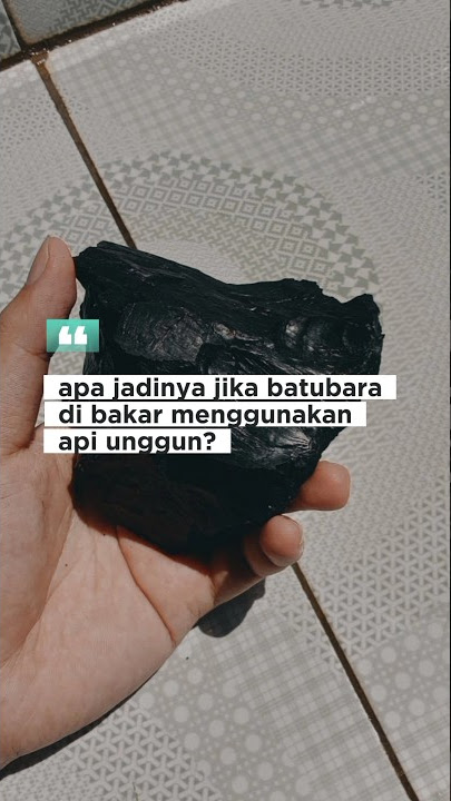 batubara jika dibakar biasa..🤔 #tambangbatubaraindonesia #batubara #batubarakalimantan #shorts