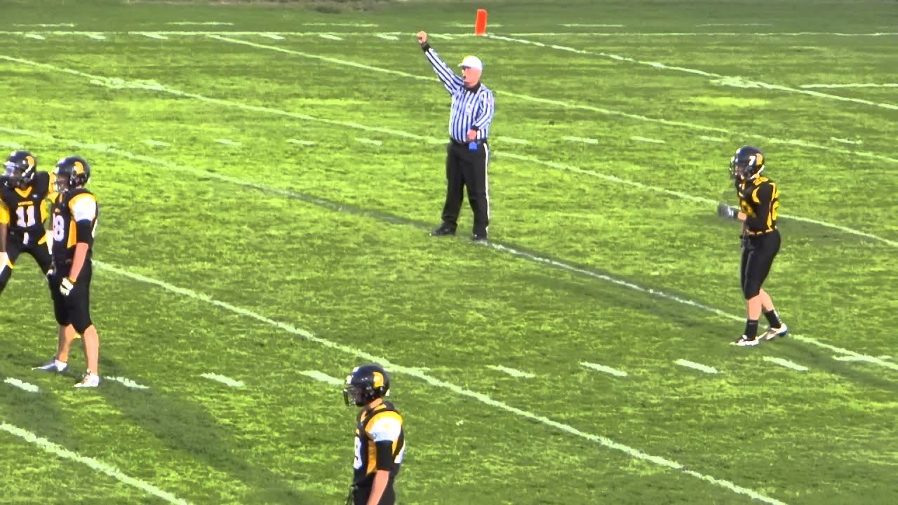 Nick Thiel punting Waverly High School 2013 Lansing, MI. Pt. 2.