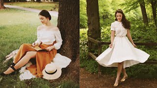 7 VINTAGE Inspired Spring Outfits | Lookbook 🌱