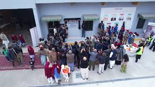 Unveiling of the plaque, opening ceremony of the Parveen Elahi Girls Community Center