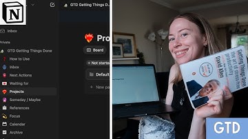 How to Use GTD inside of Notion. Notion Getting Things Done System