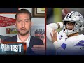 Dak, Cowboys reportedly not close to multi-year deal — Nick Wright reacts | NFL | FIRST THINGS FIRST