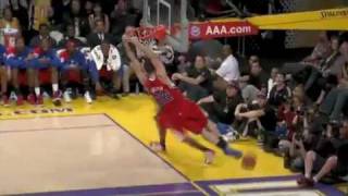 Lakers-Clippers Preseason.Alley Oop Blake Griffin