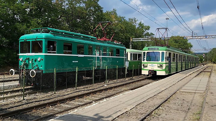 Heritage trains at Kerepes