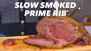 Slow Smoked Prime Rib With Montreal Steak Spice