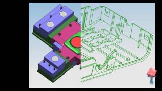 what is plastic mould design / injection molded abs plastic