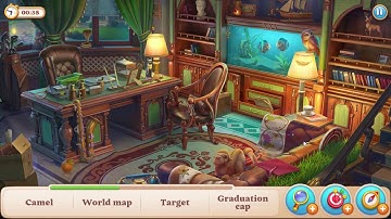 Manor Matters hidden objects #6 failed in Target, Graduation cap, in the study | gameplay | android