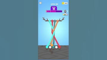 Tangle master 3D / New iOS game play #555 #shorts