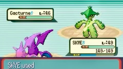 Pokemon Ruby - Battle vs Elite Four Sidney