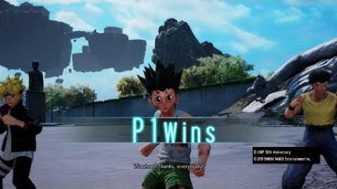 JUMP FORCE: Online Match; Gon, Boruto, Yusuke