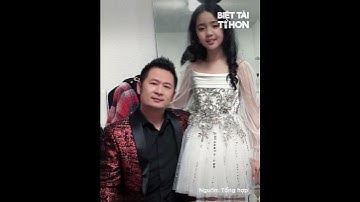 Con gái nuôi của Bằng Kiều xinh như búp bê 16 tuổi cao 1m75 | Biệt Tài Tí Hon #hanhtinhtihon