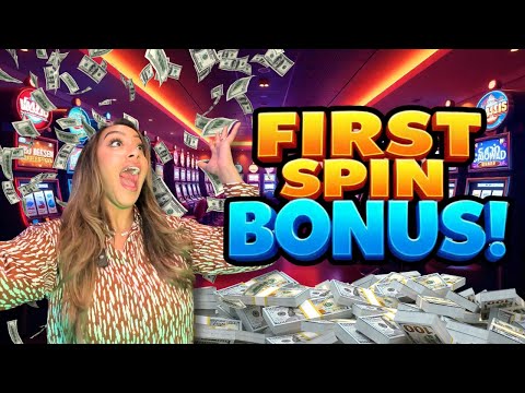 First Spin Bonus! I Let FATE Decide My Machine And It Worked!