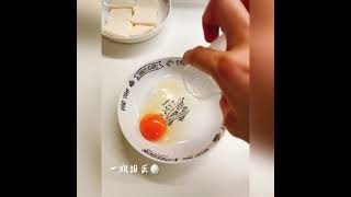 【減脂美食】Vlog #1 蝦仁豆腐蒸蛋|料理新手｜電鍋料理｜零失敗蒸蛋