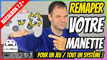 RECONFIGURER VOTRE MANETTE (pour un jeu ou ou tout un système!) sous Recalbox, RetroArch...