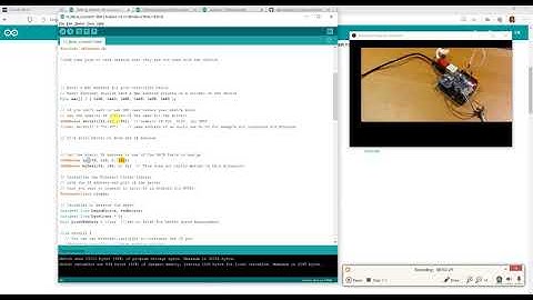 Ui Mixer Arduino control Video 1 into
