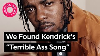 Here’s The “Terrible Ass Song” Kendrick Lamar Says He Once Made | Genius News chords