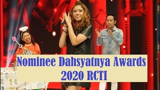 Nominee Dahsyatnya Awards 2020 RCTI