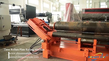 upper roller hydraulic universal rolling machine
