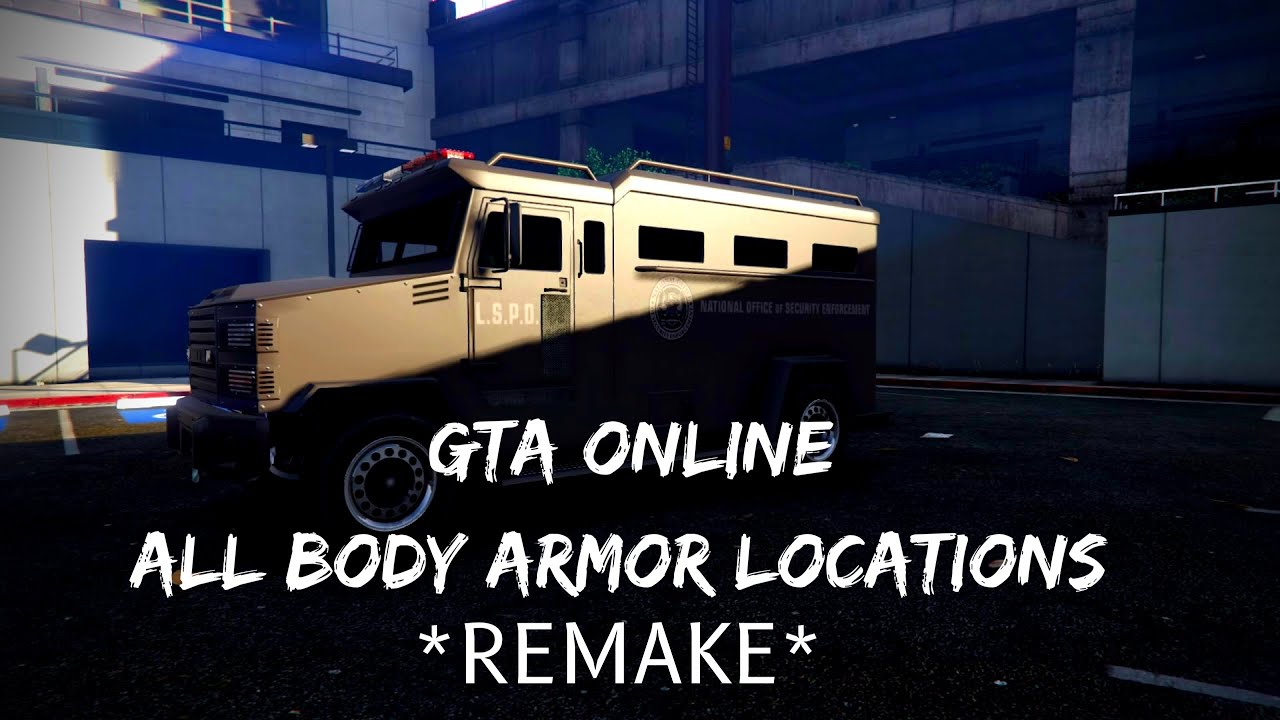 *2021* GTA Online All Body Armor Locations (REMAKE) YouTube