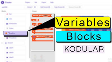 Kodular Variables Blocks Tutorial || Kodular Blocks Tutorial Bangla || Kodular Full Course