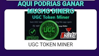 🚀 UGC Token – Minería en la Nube 100% Gratis y Pagando 💎 Mira Cuánto Puedes Ganar Cada Mes 💰📲