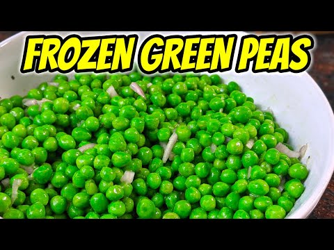 How To Cook FROZEN Green Peas You Will Want To Eat